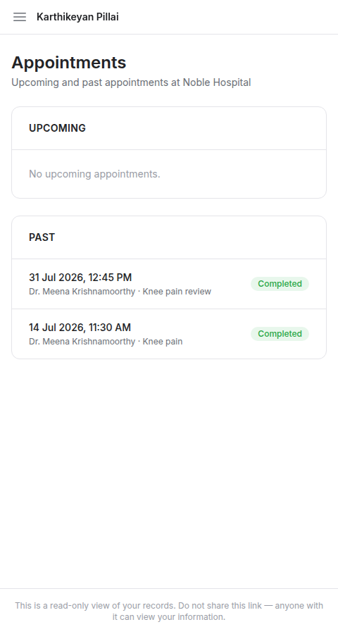 Appointments