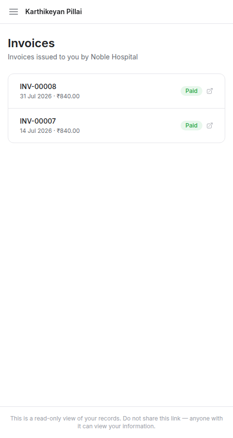 Invoices